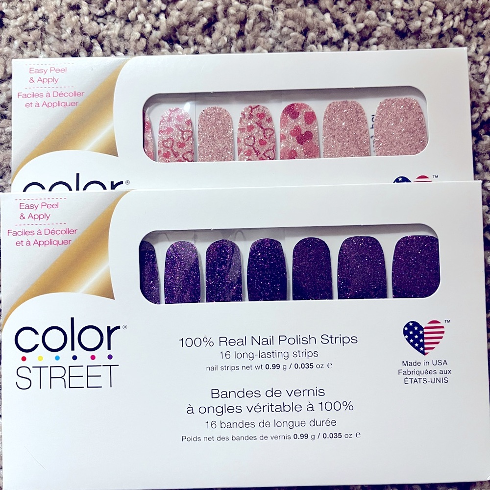 Color Street Nail Polish Strips Bundle
